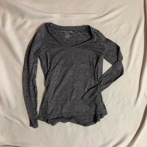 American Eagle Gray Soft & Sexy Plush Longsleeve
